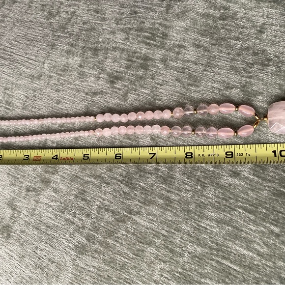 Rose Quartz pendant necklace - Picture 7 of 8